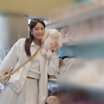 我真的很喜歡穿白色的衣服！